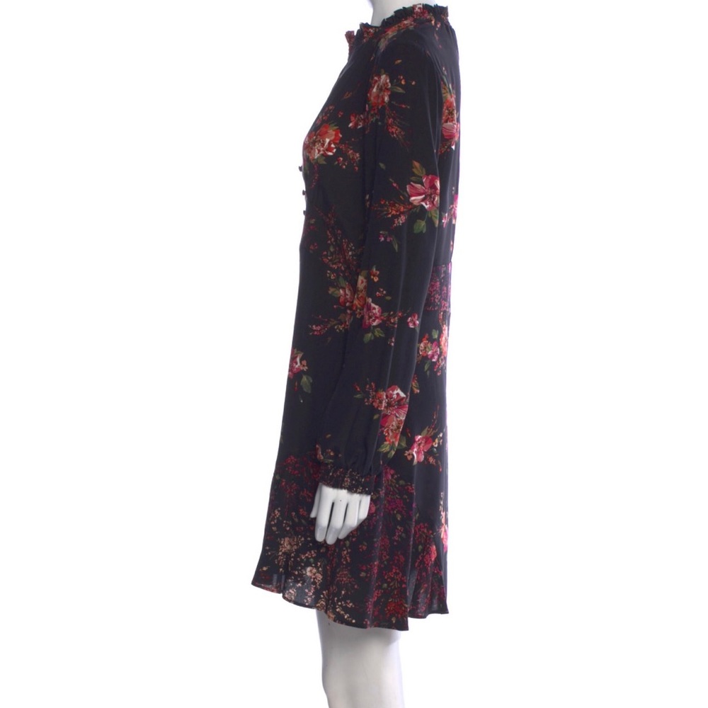 Intermix "Evie" Silk Floral Victorian silk dress - Picture 6 of 6